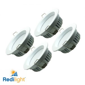6 watt LED recessed round lights for Redilight solar skylight alternative
