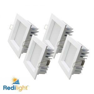 6 watt LED recessed square lights for Redilight solar skylight alternative