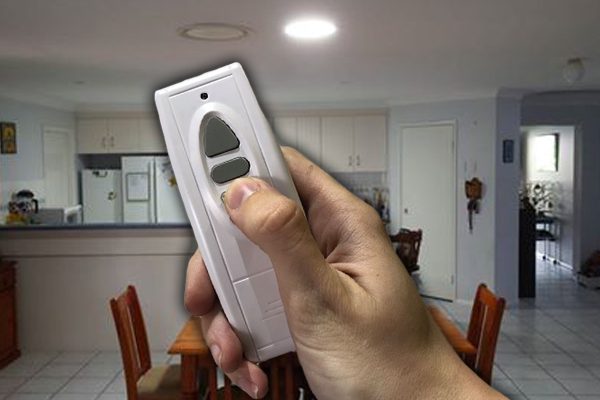 Home LED lighting with smart remote control functionality.