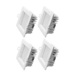 Redilight 4 X 6 Watt (24 Watts) Recessed Square (110Mm)