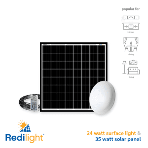 Redilight Skylight Alternative And Solar Powered Lighting System