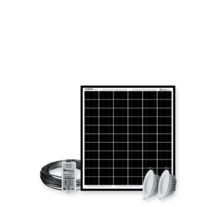 2X110Mm Recessed Round Complete Kit
