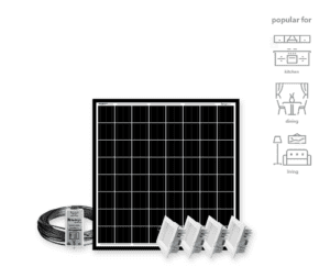 4X110Mm Recessed Square Complete Kit