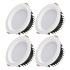 Redilight 4X110Mm Recessed Round Complete Kit Redilight Skylight Alternative And Solar Powered Lighting System