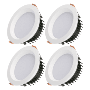 Redilight 4 X 6 Watt (24 Watts) Recessed Round (110Mm)