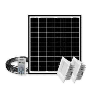 2X110Mm Recessed Square Complete Kit