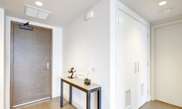 5 Common Household Hazards For Serniors - Badbly Lit Hallway. In Picture Hallway That Is Brightly Lit With Redilight Daysafe.