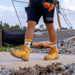 Custom Redilight GripViz Tradie Socks - Adult (8-11 Mens US)