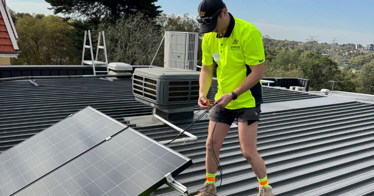 Redilight Solar Lighting System Installed By Spencer Electrics